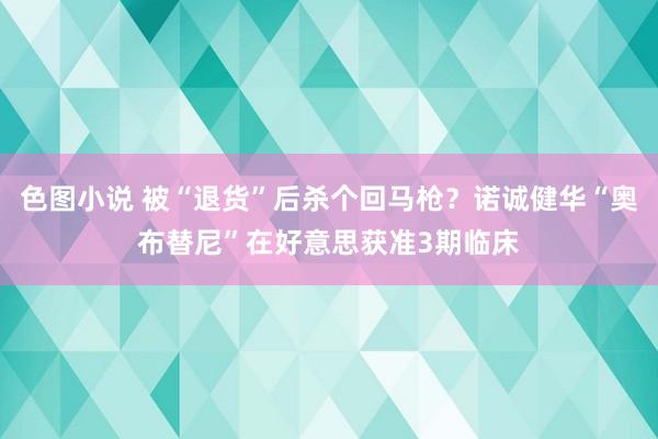 色图小说 被“退货”后杀个回马枪？诺诚健华“奥布替尼”在好意思获准3期临床