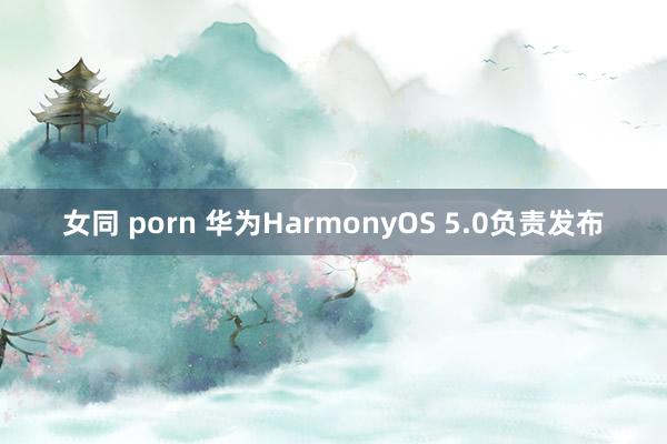 女同 porn 华为HarmonyOS 5.0负责发布