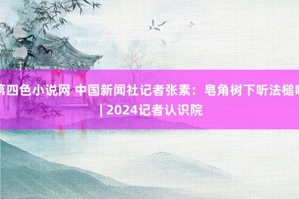 第四色小说网 中国新闻社记者张素：皂角树下听法槌响 | 2024记者认识院